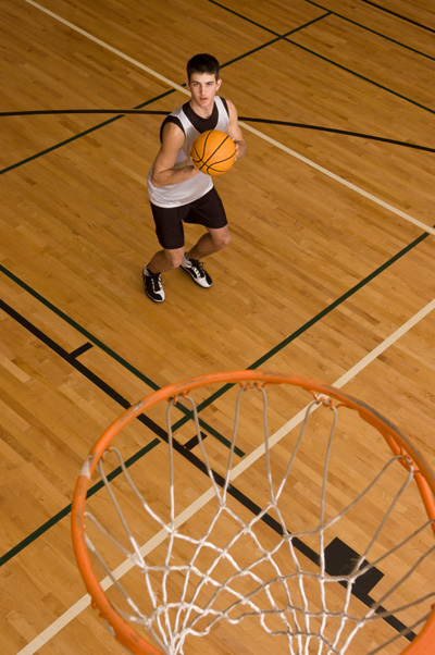 Indoor Basketball Court. Link to: Basketball court